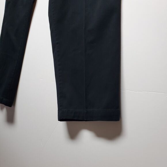 Farah Vtg Elm Chino Trousers Mens 48x32 Black Khaki Stretch Pant NWOT MSRP‎ $199 - Picture 14 of 16